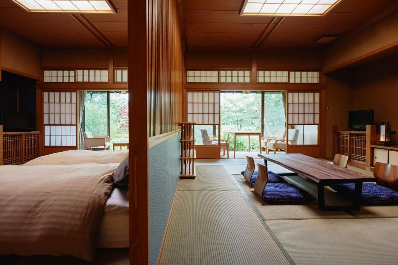 Takamiya Ryokan Sagiya Sansorai Kaminoyama Exterior photo